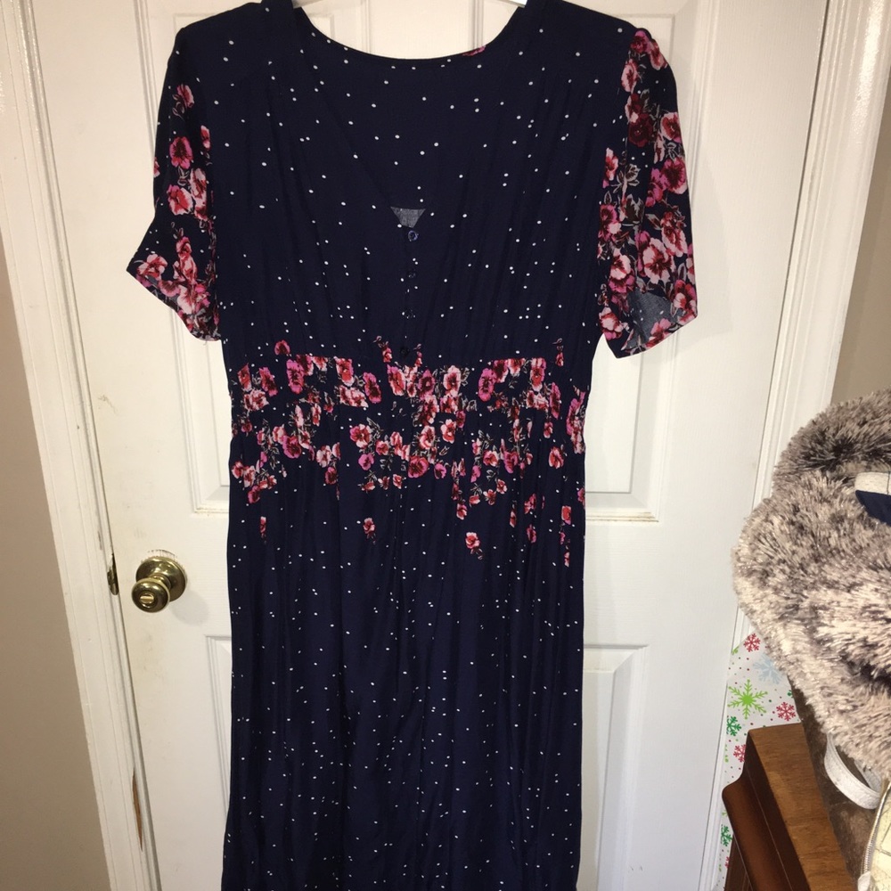 Floor Length Floral Dress